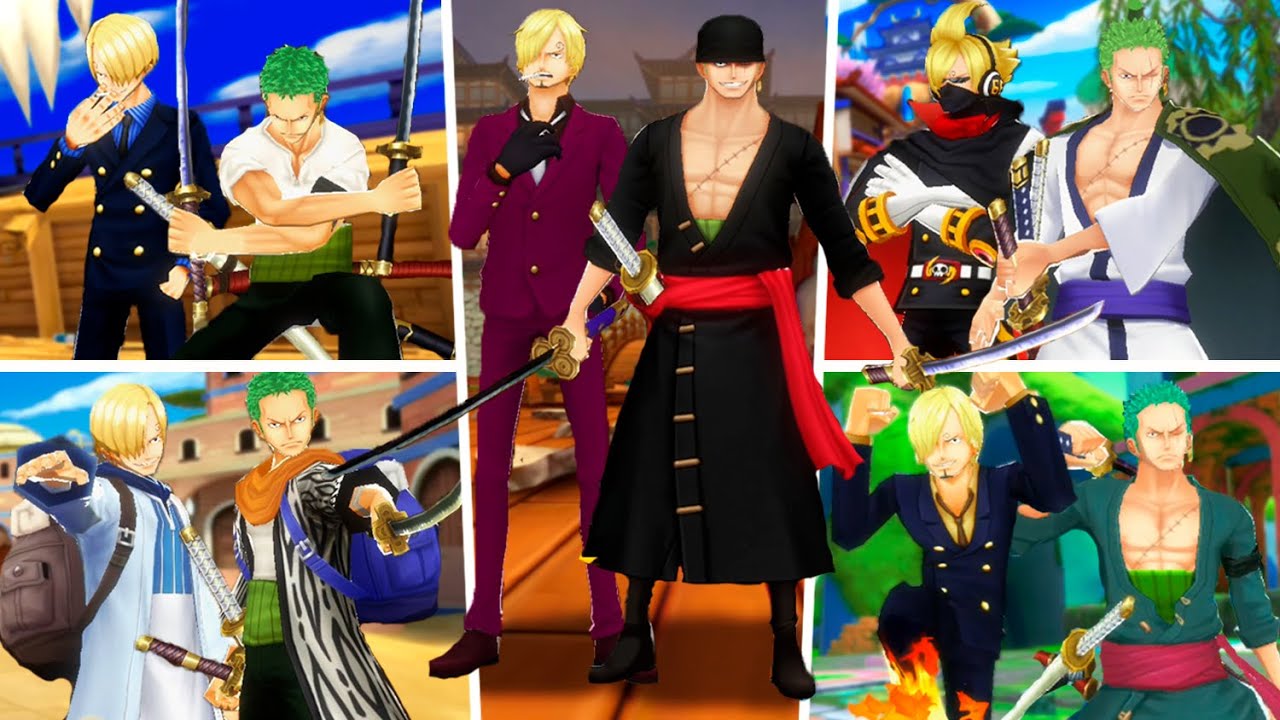 JOGUEI COM CADA DUPLA DE ZORO E SANJI NO MELHOR JOGO DE ONE PIECE E CADA PARTIDA É UM ARCO DIFERENTE