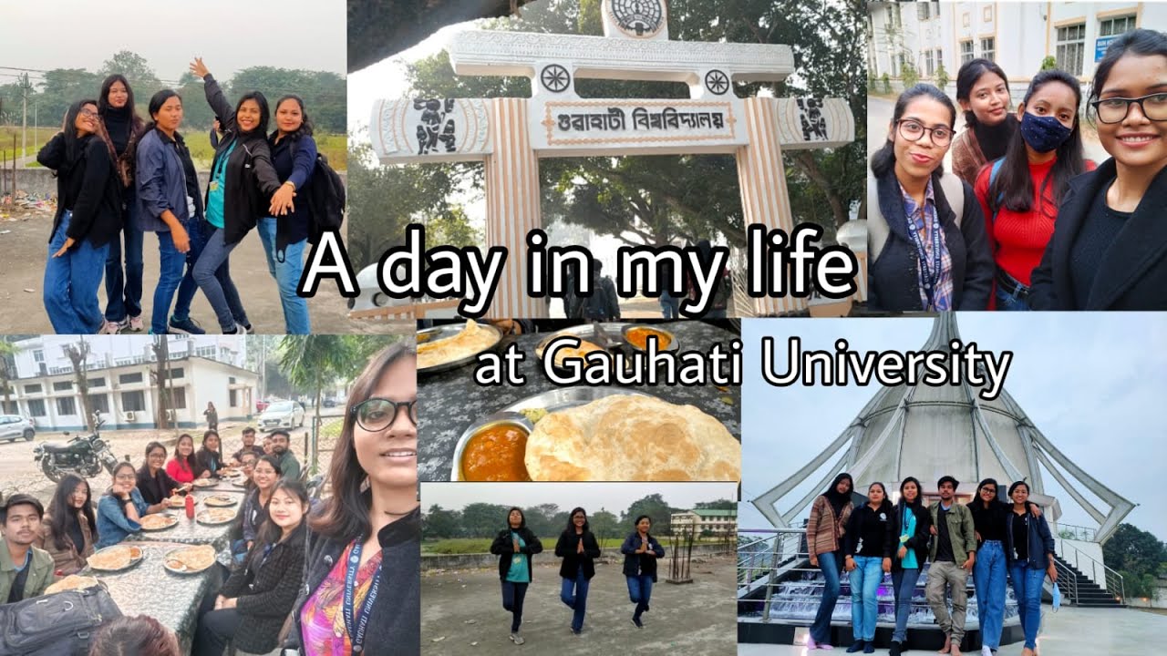 Vlog 1- A day in my life at Gauhati University || Assamese vlog - YouTube