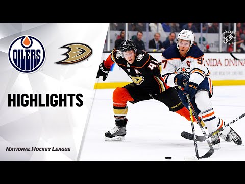 NHL Highlights | Oilers @ Ducks 2/25/20 