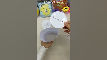 Làm Squishy siêu ngầu từ 5K bông gòn và Sticker/ Liam Channel