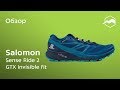 Кроссовки Salomon Sense Ride 2 GTX Invisible Fit. Обзор