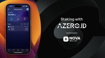 Staking on Aleph Zero with AZERO.ID via Nova Wallet