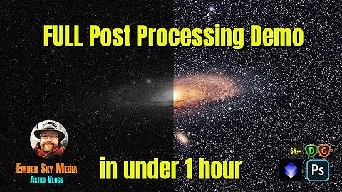 Step By Step Complete Astrophotography Processing Guide 🌌 Pixinsight StarNet++ Photoshop + Topaz AI