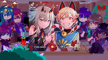 the music freaks react to Jake as...Tsukasa tenma!/Ruikasa~/neneemu!/Made by Yuk!ra?