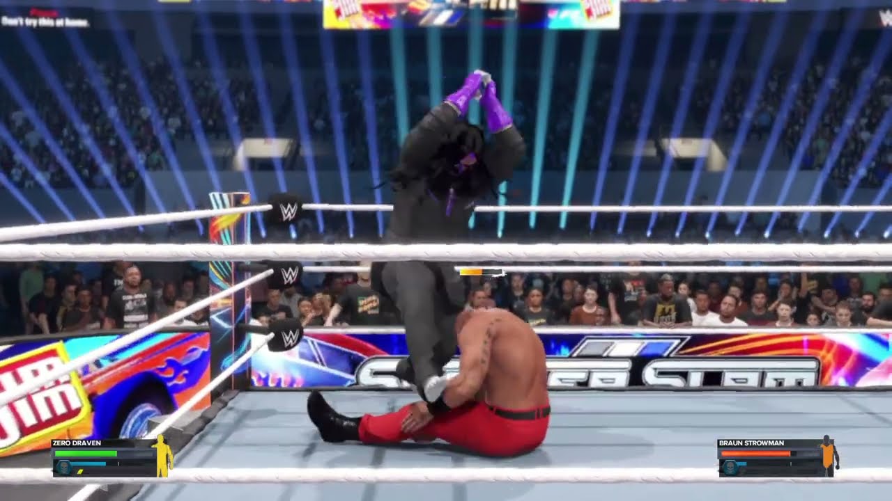 Zero Draven Vs. Braun Strowman: MyRise |WWE 2K24