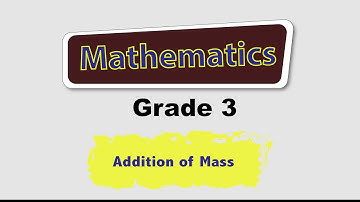Addition of Mass I Measurement I Unit-4 | Grade 3 I SNC I Mathematics I PEN Academy