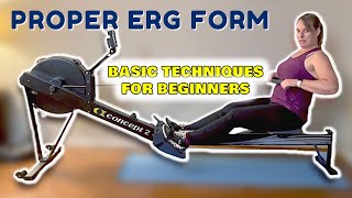 Proper Rowing Machine Form for Beginners