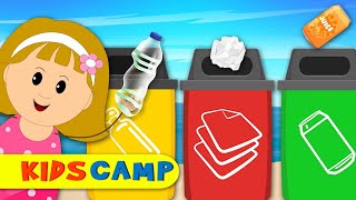 the clean up trash song with elly more fun learning videos kidscamp