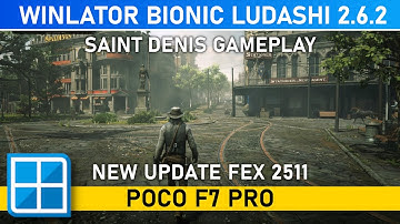 RED DEAD REDEMPTION 2 (PC) on Android -  Winlator Bionic Ludashi 2.6.2 | POCO F7 PRO