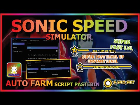 SONIC SPEED SIMULATOR (BEST INSTANT LEVEL) – ScriptPastebin