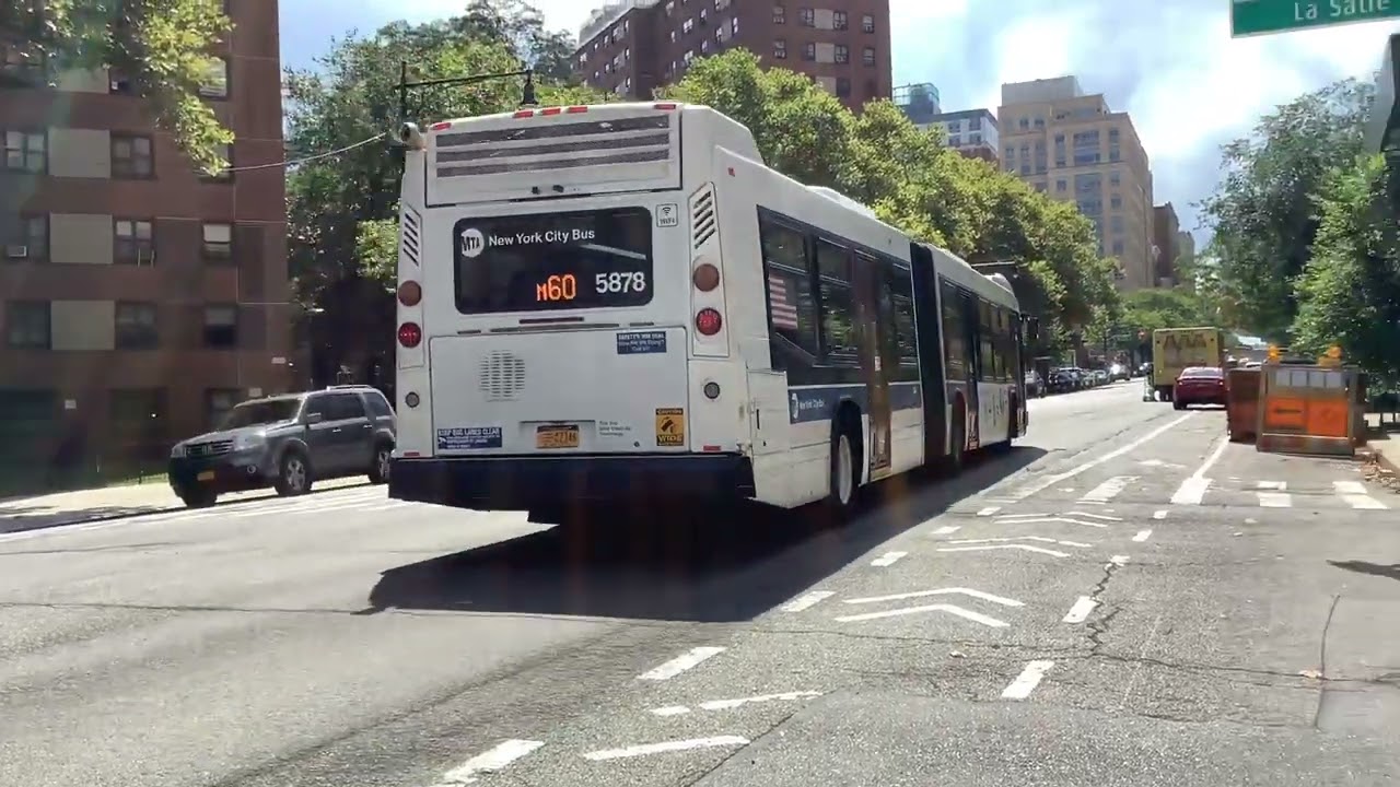 MTA NYCT Bus 2012 NovaBus LFSA 5878 On The M60 SBS At Amsterdam MTA NYCT Bus 2012 NovaBus LFSA 5878 On The M60 SBS At Amsterdam
