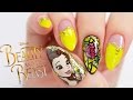 Disney Princess Belle // 'Beauty And The Beast' Nail Tutorial