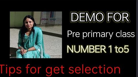 Teaching Number 1 to 5||Activities Number||Number Song||Teaching Tips||Demo Tips||Teaching with fun