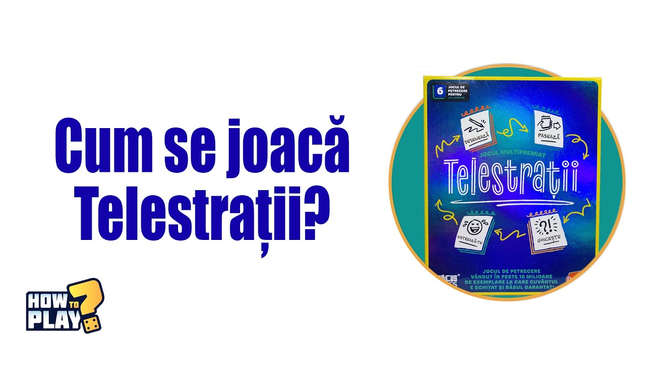 Cum se joaca Telestrații? Tutorial & Reguli pe scurt [#158]
