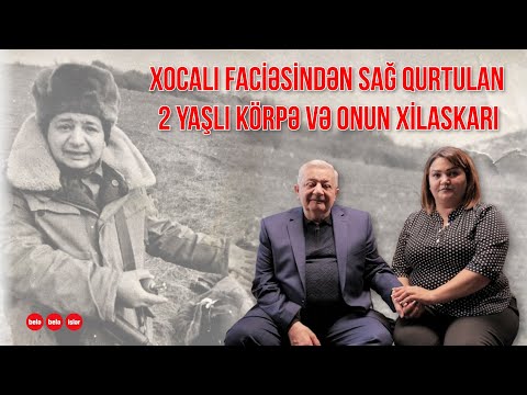 Xocalı faciəsində xilas etdiyi 2 yaşlı qızla 32 il sonra görüşdü #Khojali #Xocali