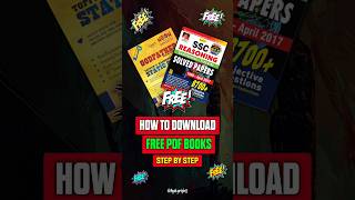 HOW TO DOWNLOAD FREE PDF BOOKS | SSC GD | RAILWAY | @ApplyRightt #freestudymaterial