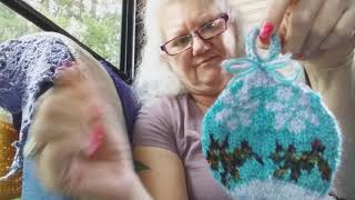 Fiberary Vlog Episode 9 - Welcome, FOs, WIPs, #ScorchedEarthChallenge, & Chat - 02/19/2021