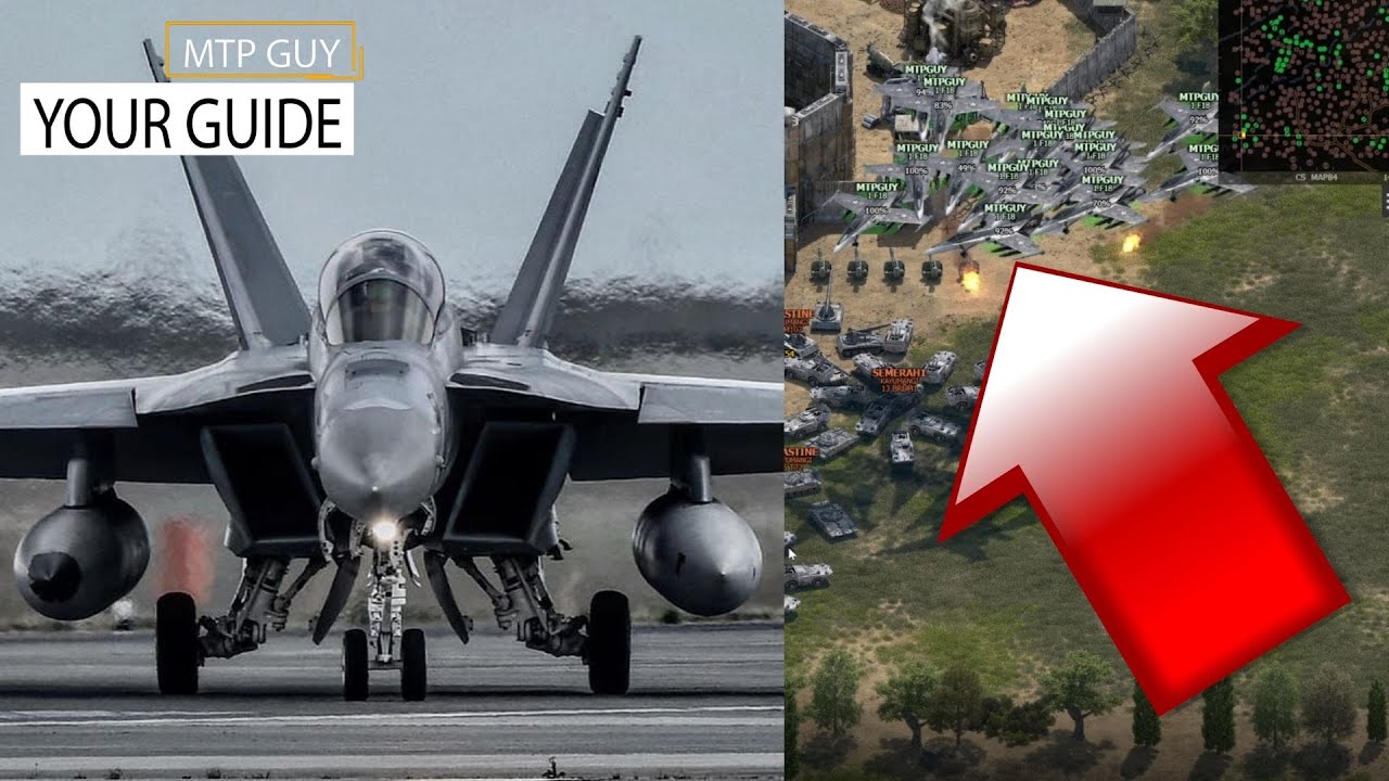 Combat Siege - Gameplay of How To Use F-18 correctly