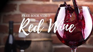 Red Wine - Stock Video Free To Use Hd