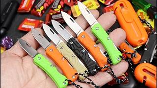 CountyComm Knife Candy! Snap Pea Precision Lockback Keychain Blades!