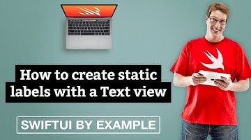 How to create static labels with a Text view - SwiftUI by Example