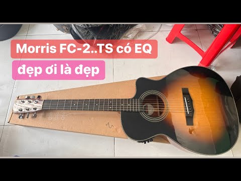 Đàn guitar Morris FC-2..TS có EQ zin. Giá: 4 triệu ( test guitar