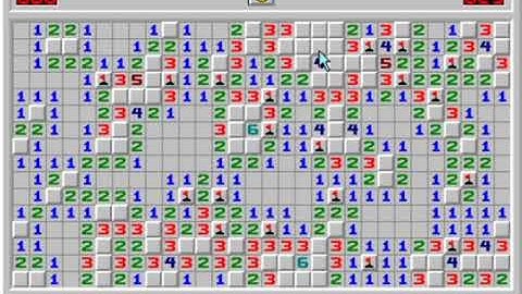 Minesweeper Former expert World record in 29.43 by Ze-En Ju. (Read description)