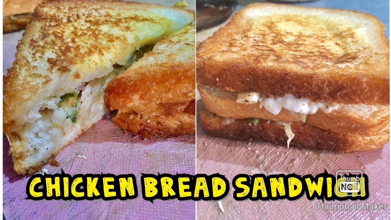 Chicken bread sandwich recipe| iftar snacks 2020| Bread sandwich recipe ...