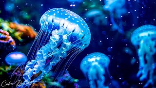 Jellyfish Aquarium • Healing of Insomnia, Stress, Anxiety and Depression • MELATONIN RELEASE #28