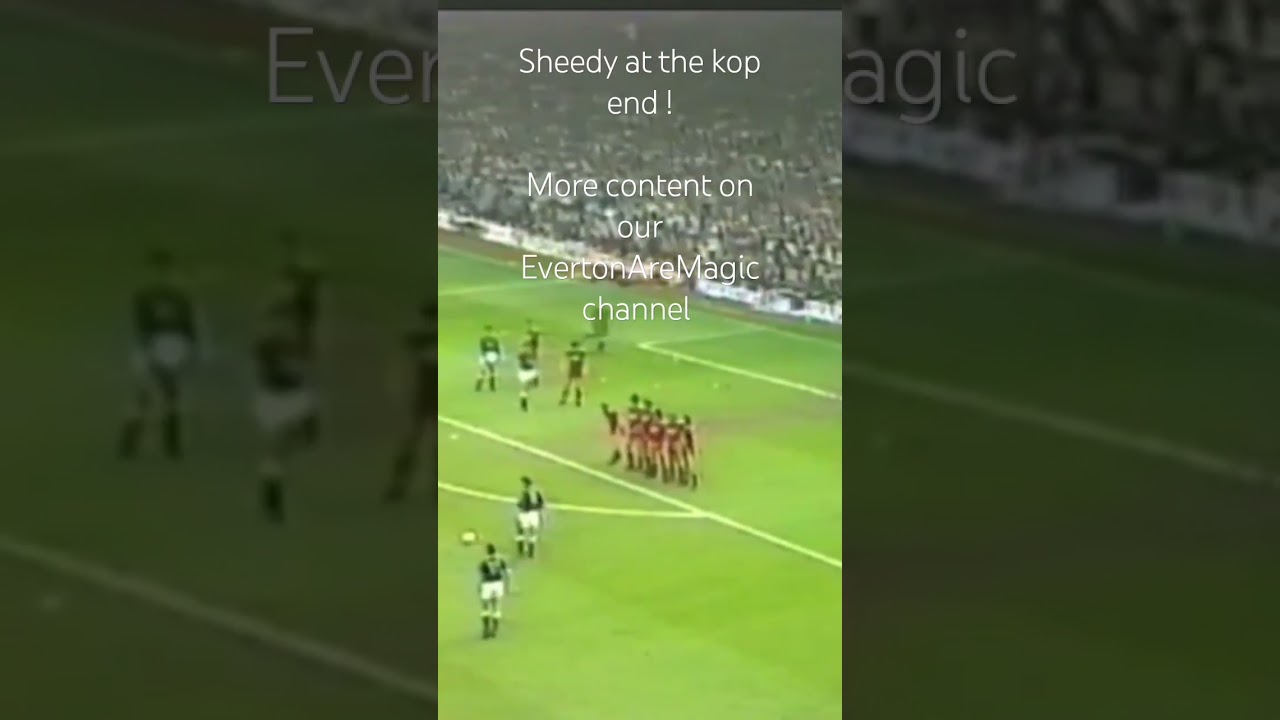 Sheedy at the kop end ! 