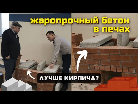 Печи из жаропрочного бетона: почему это удобно и практично // Печной центр Ками