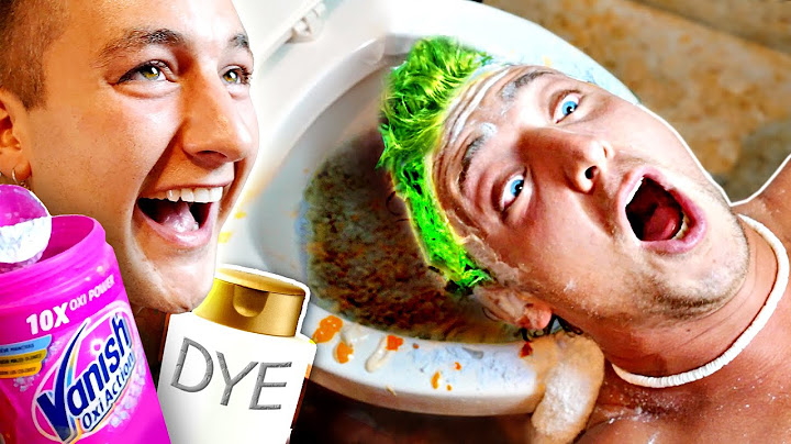 Toilet Hair Dye Prank **GONE WRONG**