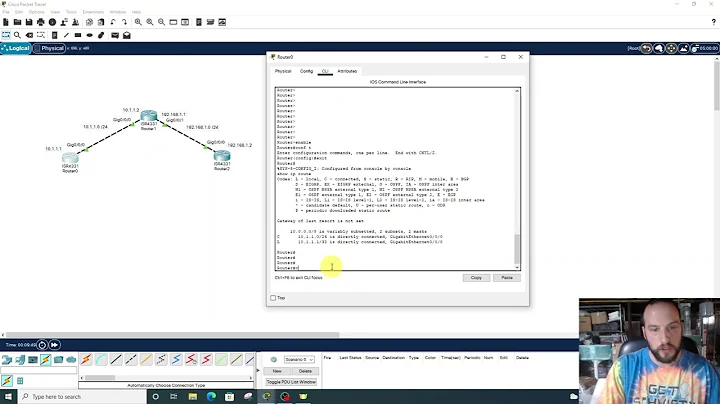 Create and Configure Static Routes using Cisco Packet Tracer | IPvChris