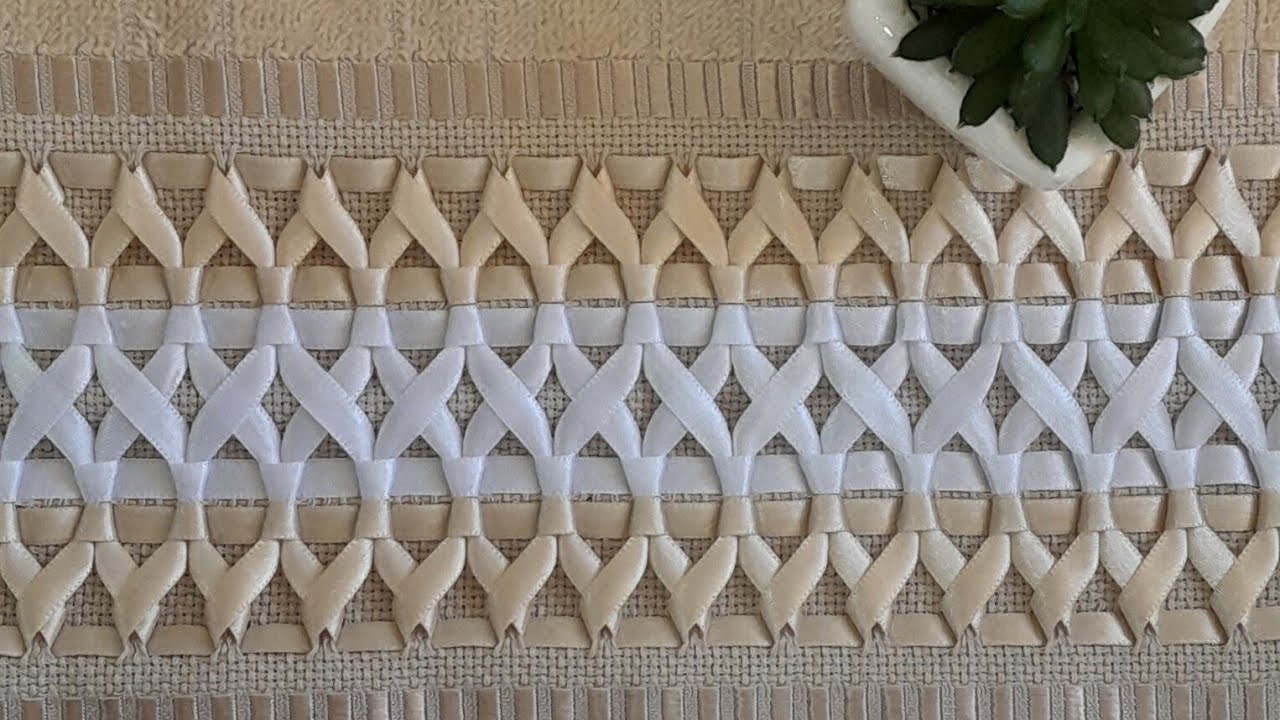 Trançado de fitas 039 com Fernanda Camilo