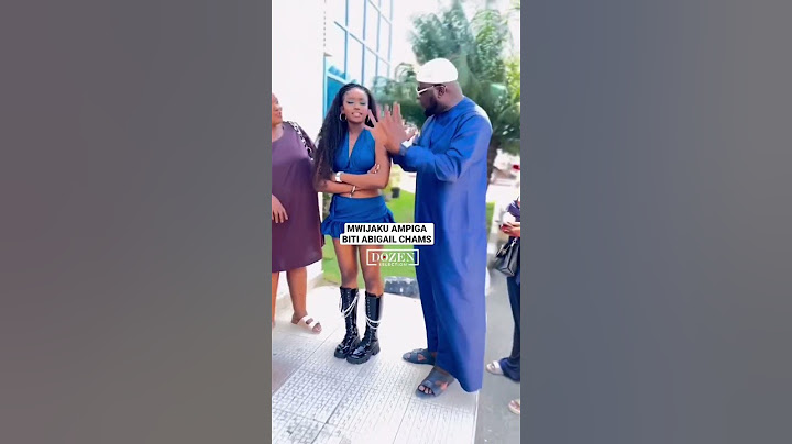 MWIJAKU Amkataza ABIGAIL CHAMS mbele ya MAMA yake asiingie kwenye MAHUSIANO