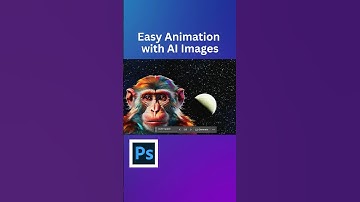 🎬 Easy Animation in Photoshop! #generativefill