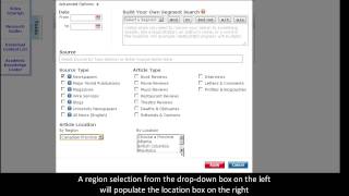 LexisNexis Academic: Finding News by State