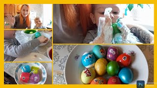 ПАСХА 2024🥚🐇 | Красим яйца с сынулей