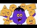 Cookies Shapes | Learning Video For Kids | Shapes Song | Nursery Rhymes