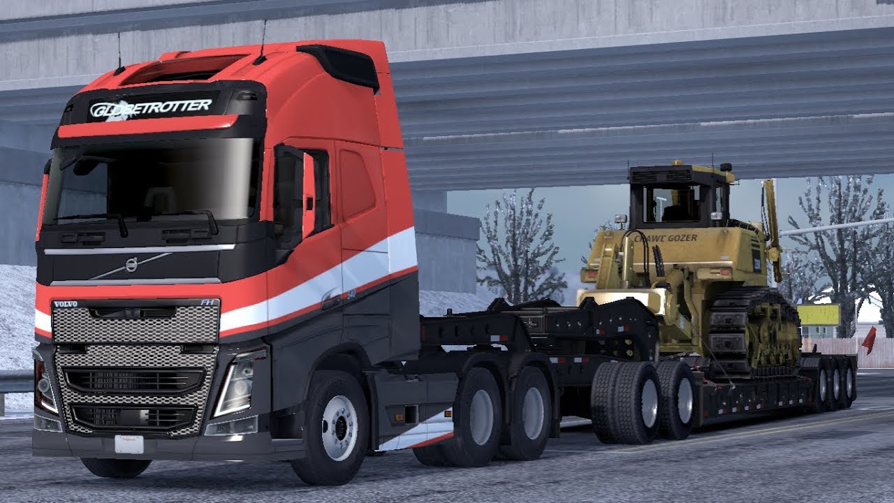 [1.33] American Truck Simulator | Volvo FH16 Trucks for ATS – by Frkn64 | Mods