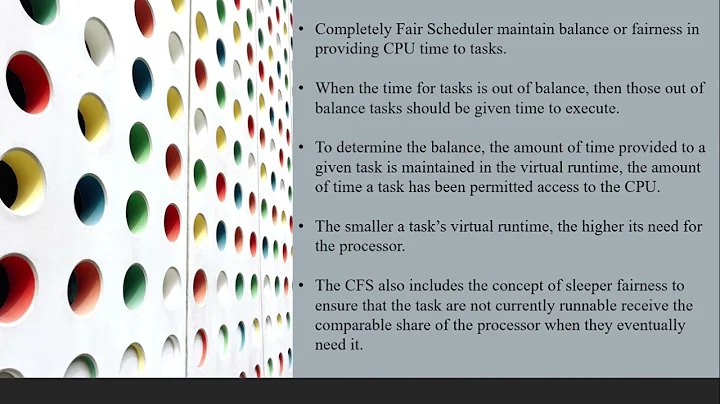 Completely Fair Scheduler
