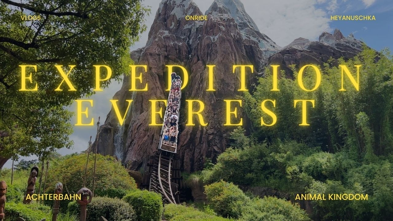 🎢 Expedition Everest Onride POV | Rückwärts durch den verbotenen Berg im Animal Kingdom