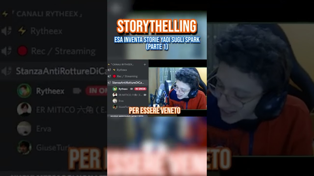 Esa Inventa STORIE YAOI su di NOI su DISCORD! - StoRythelling #Shorts