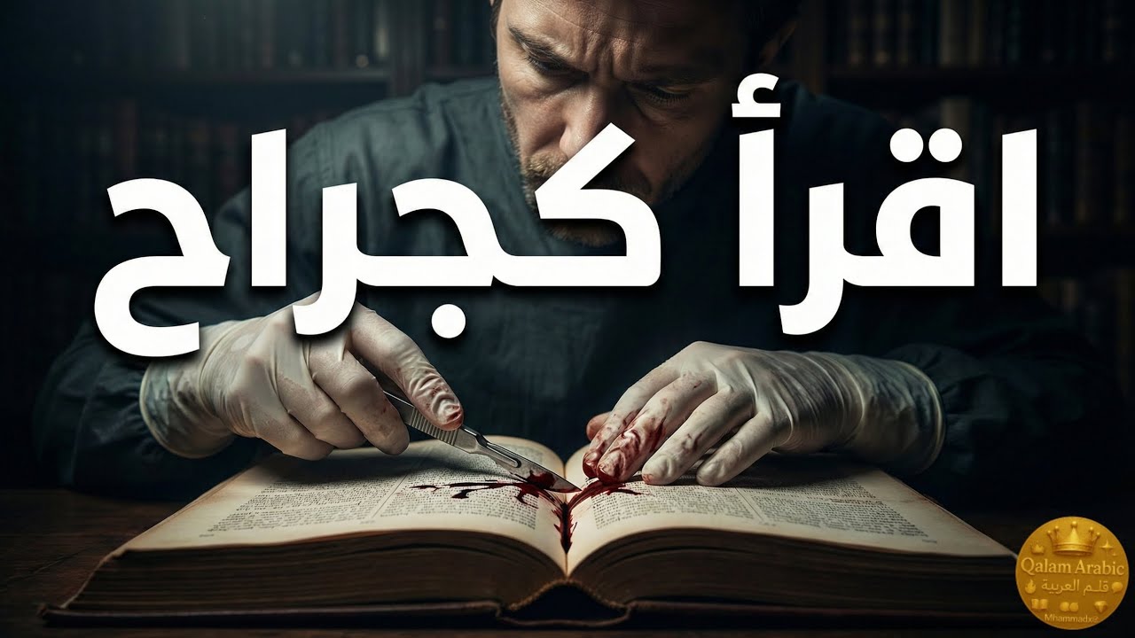 تعلم العربية: لا تكن قارئًا سياحيًا! (كيف تمارس القراءة الجراحية وتنتزع المعاني؟) ✨🔪