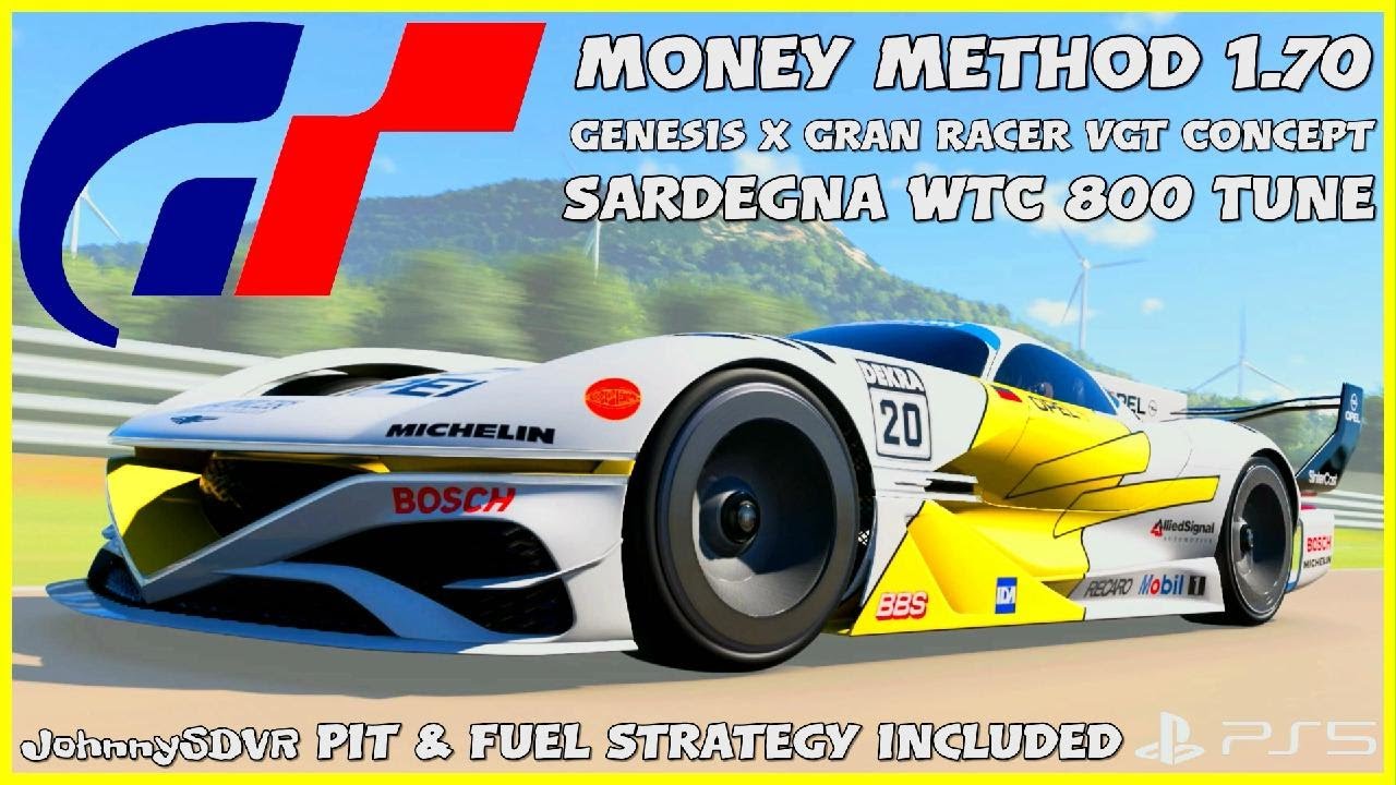 GT7 - Genesis X Gran Racer VGT Concept 800PP Tune | Sardegna WTC