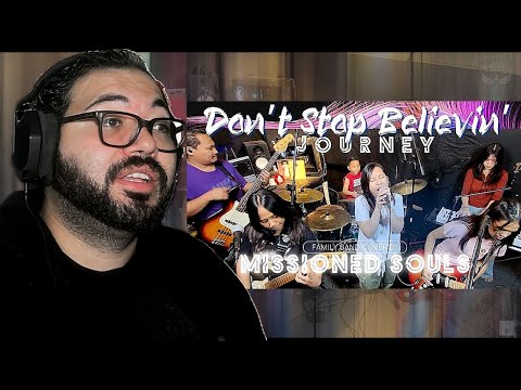 The Best Family Band Is Back | Missioned Souls Cover | JOURNEY - Don't Stop Believin | REACTON