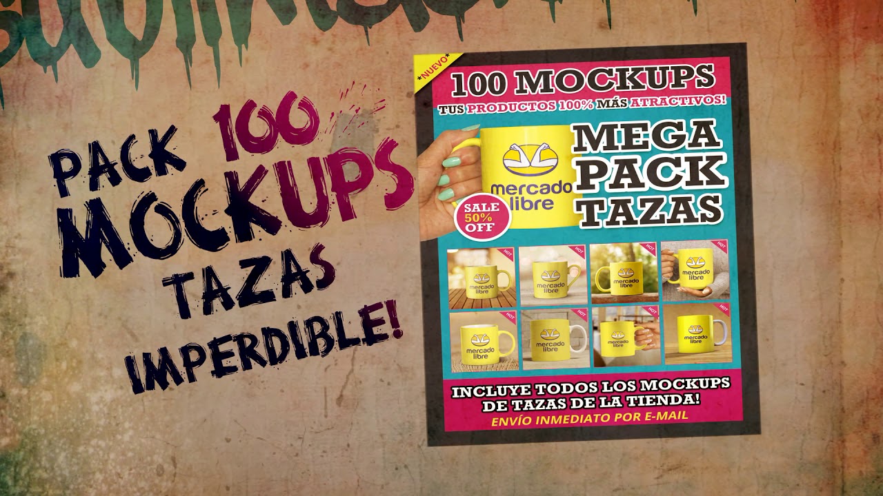 Pack 100 Mockups de Tzas