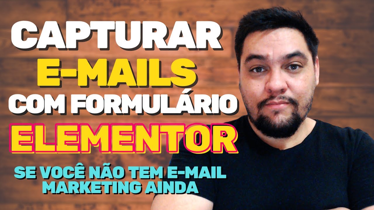 Como CAPTURAR E-MAILS com FORMULÁRIO do ELEMENTOR (Submissions) | Jeff Silveira