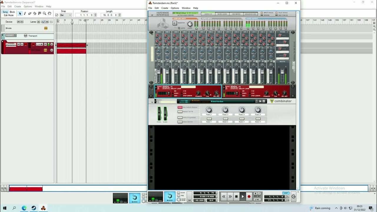 Propellerhead Reason DDL Sidechain Tutorial YouTube