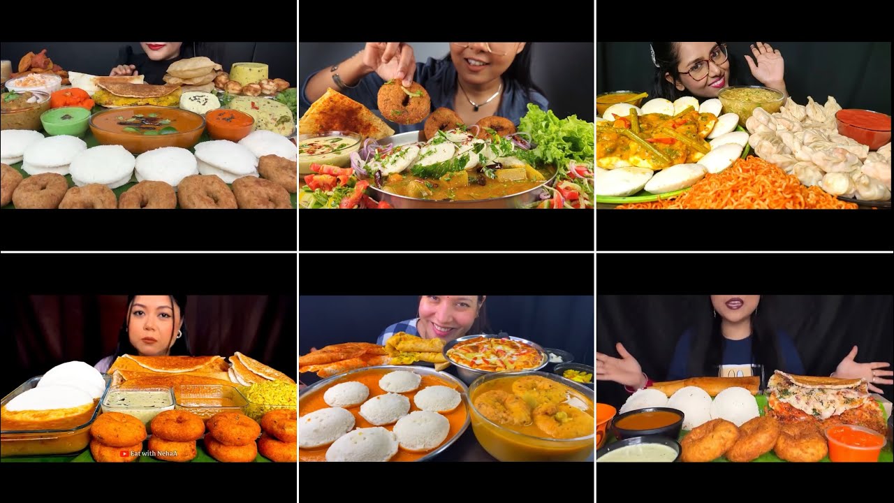 🤗Idli sambar and varna eating challenge| @theeater8377 